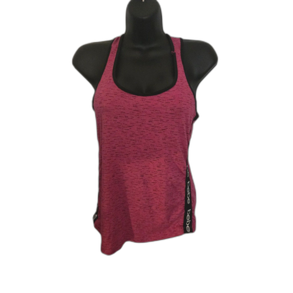 Pink Bebe Racer-back Tanktop - Medium - Picture 2 of 3